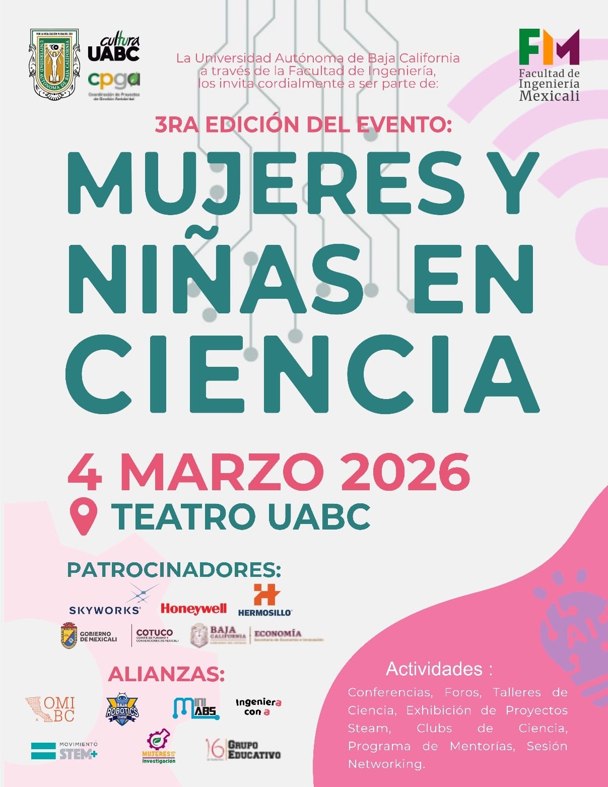MUJERES Y NIÑAS EN LA CIENCIA