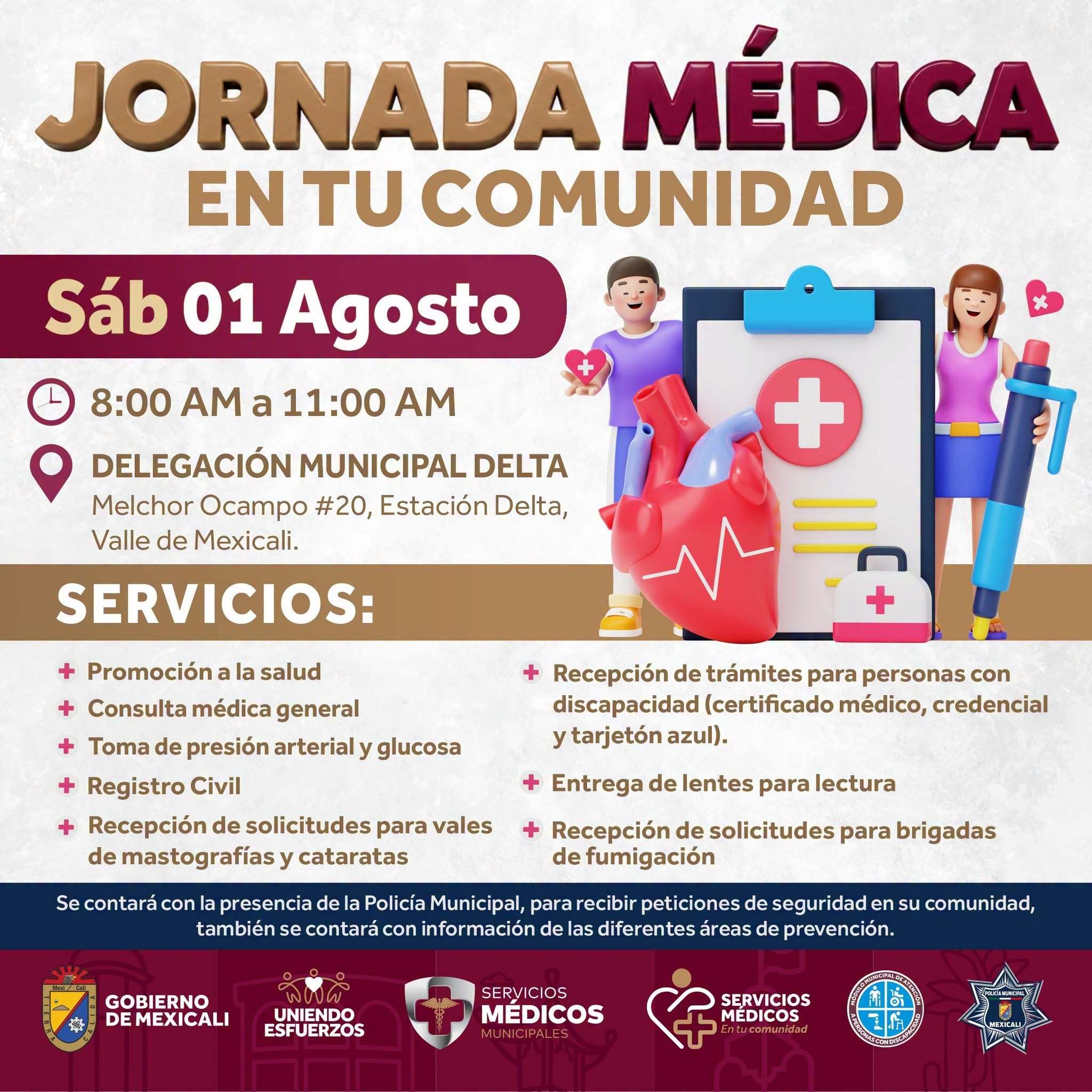 JORNADA MÉDICA EN TU COMUNIDAD