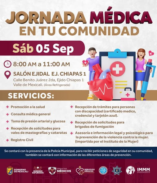 JORNADA MÉDICA EN TU COMUNIDAD