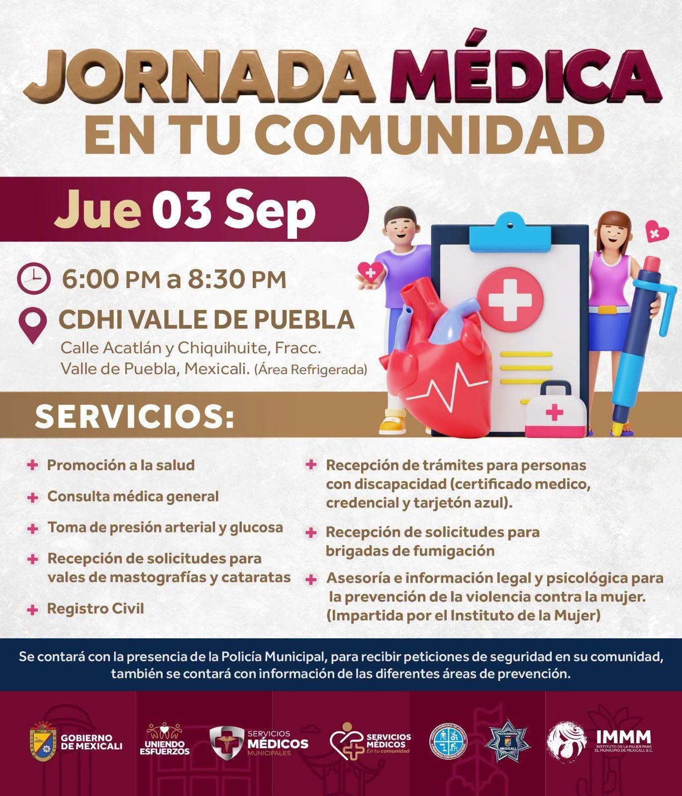 JORNADA MÉDICA EN TU COMUNIDAD