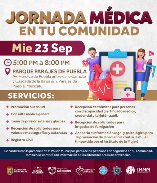 JORNADA MÉDICA EN TU COMUNIDAD