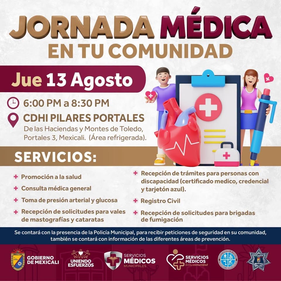 JORNADA MÉDICA EN TU COMUNIDAD