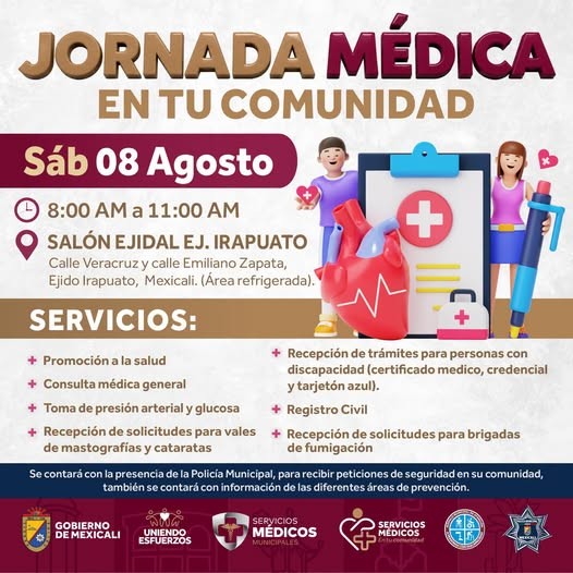 JORNADA MÉDICA EN TU COMUNIDAD