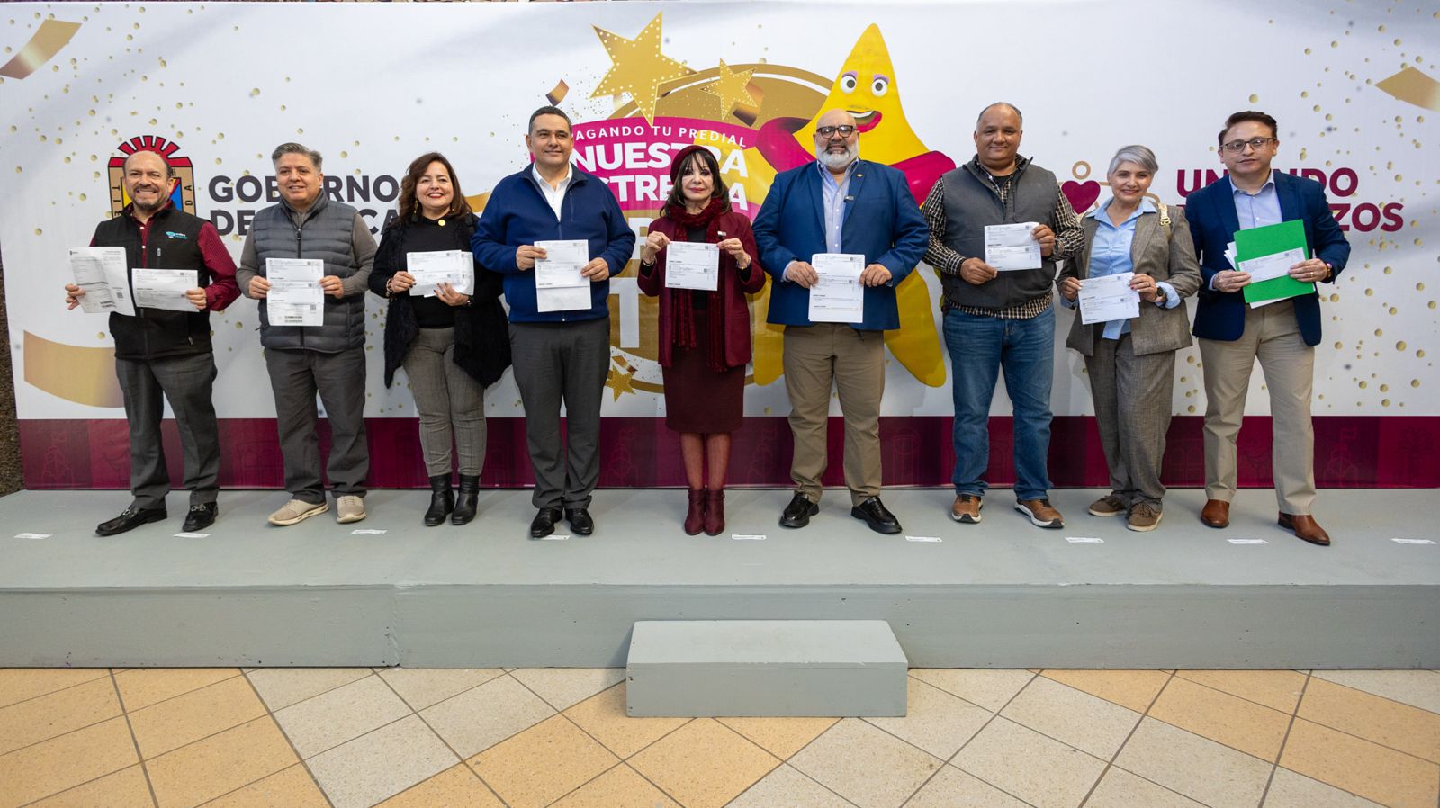 NORMA BUSTAMANTE Y EMPRESARIOS SE UNEN PARA PROMOVER EL PAGO DEL PREDIAL