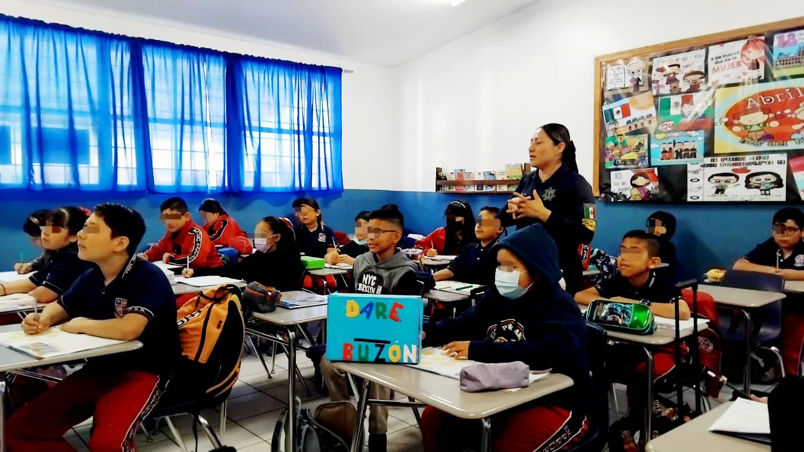 D.A.R.E. REFUERZA LA EDUCACIÓN PREVENTIVA PARA NIÑAS, NIÑOS Y ADOLESCENTES EN MEXICALI