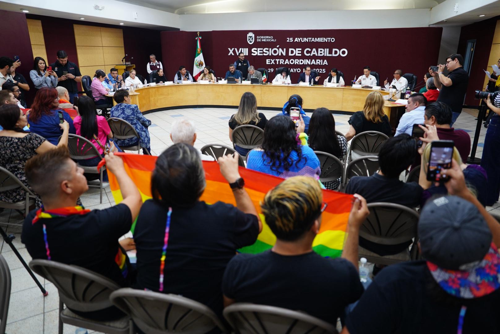 APRUEBA CABILDO DE MEXICALI EL DÍA DE LA INCLUSIÓN Y RESPETO A LOS DERECHOS DE LA DIVERSIDAD SEXUAL Y DE GÉNERO