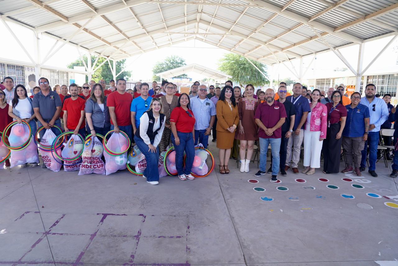 NORMA BUSTAMANTE IMPULSA EL DEPORTE INCLUSIVO: ENTREGA APOYOS A CENTROS DE ATENCIÓN MÚLTIPLE