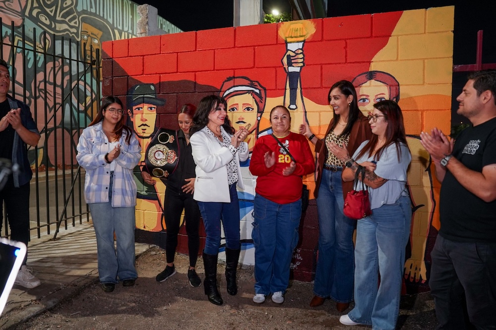 RUTA DEL ARTE: INMORTALIZAN TRAYECTORIA DE MUJERES MEXICALENSES DEPORTISTAS