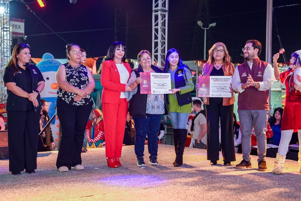 NORMA BUSTAMANTE REFUERZA EL BIENESTAR NAVIDEÑO CON APOYOS A FAMILIAS Y EMPRENDEDORES