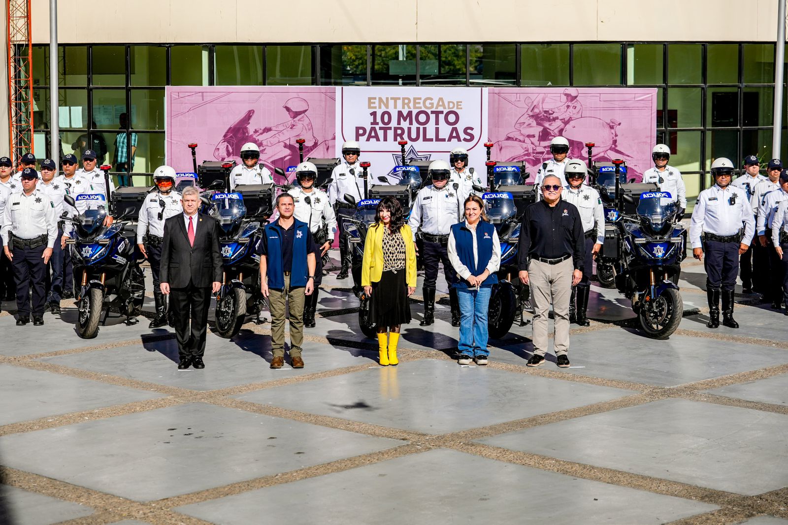 REFUERZA NORMA BUSTAMANTE CAPACIDAD OPERATIVA DE LA DSPM CON NUEVAS MOTO PATRULLAS