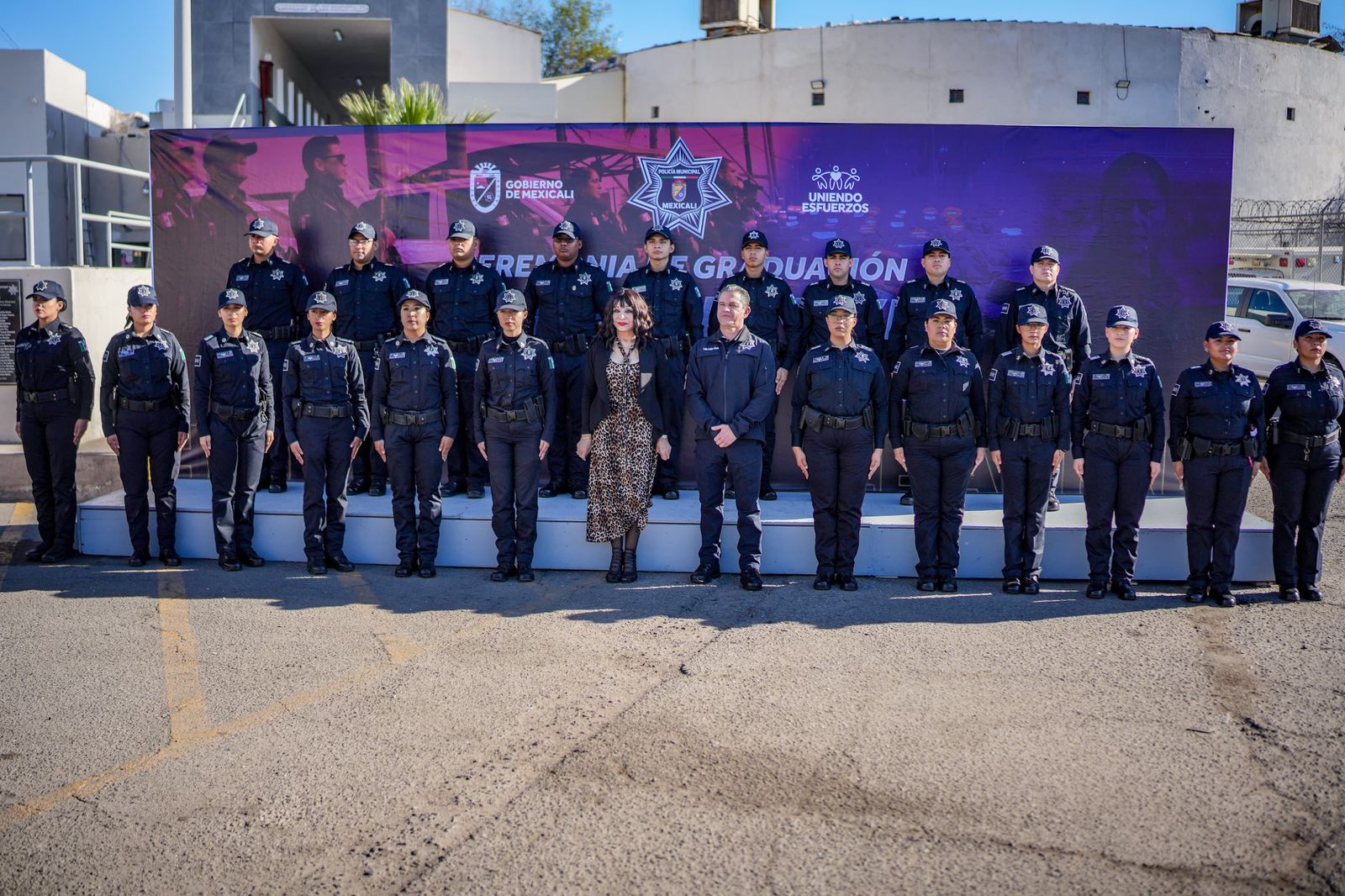 REFUERZAN A LA POLICÍA DE MEXICALI: SE GRADÚAN 21 NUEVOS AGENTES