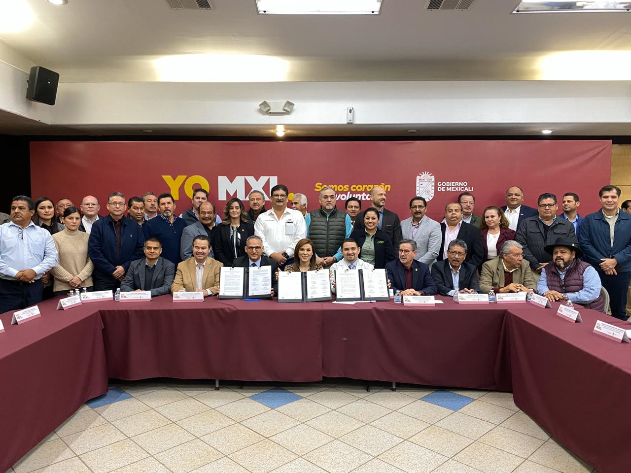 FIRMAN ACUERDO PARA EL MEJORAMIENTO DEL MEDIO AMBIENTE EN MEXICALI