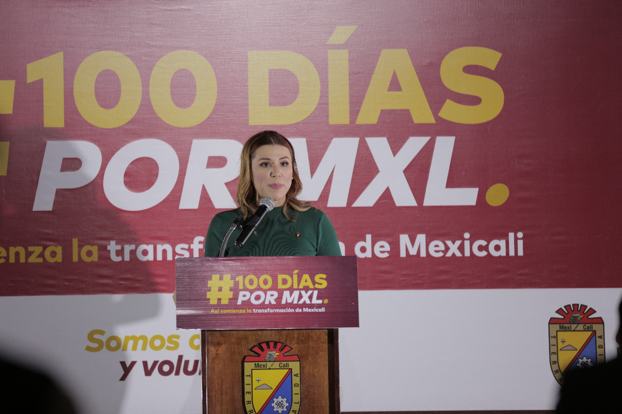 CIEN DIAS SIN DESCANSO A FAVOR DE LOS CIUDADANOS, MEXICALI YA SIENTE LA NUEVA FORMA DE HACER GOBIERNO