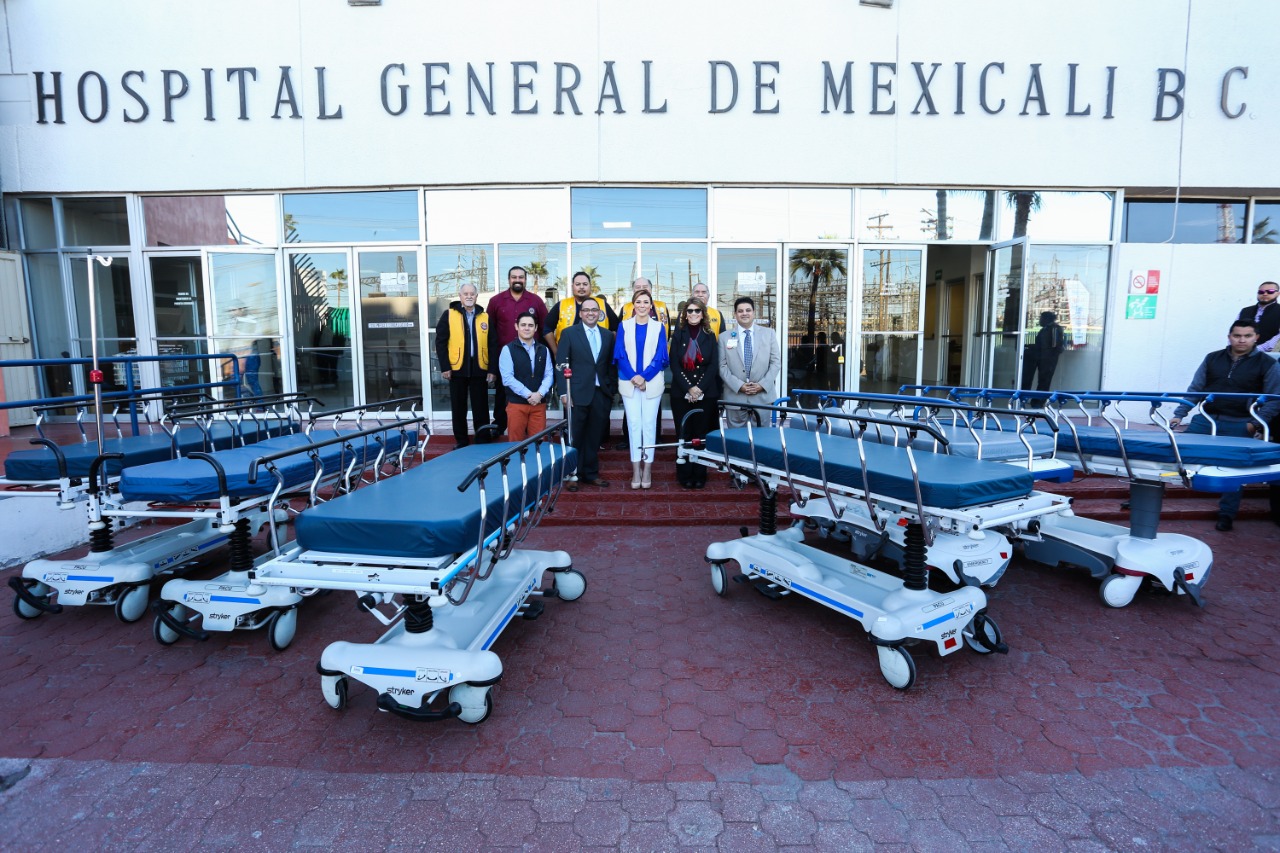 ENTREGA ALCALDESA DONATIVO AL HOSPITAL GENERAL DE MEXICALI