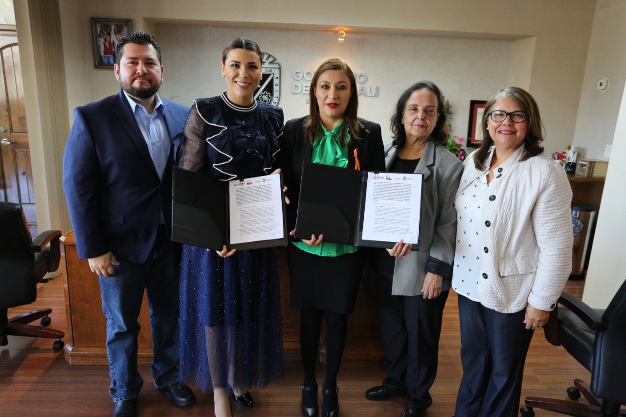 FIRMAN CONVENIO DE COLABORACIÓN PARA COMBATIR LA VIOLENCIA HACIA LA MUJER