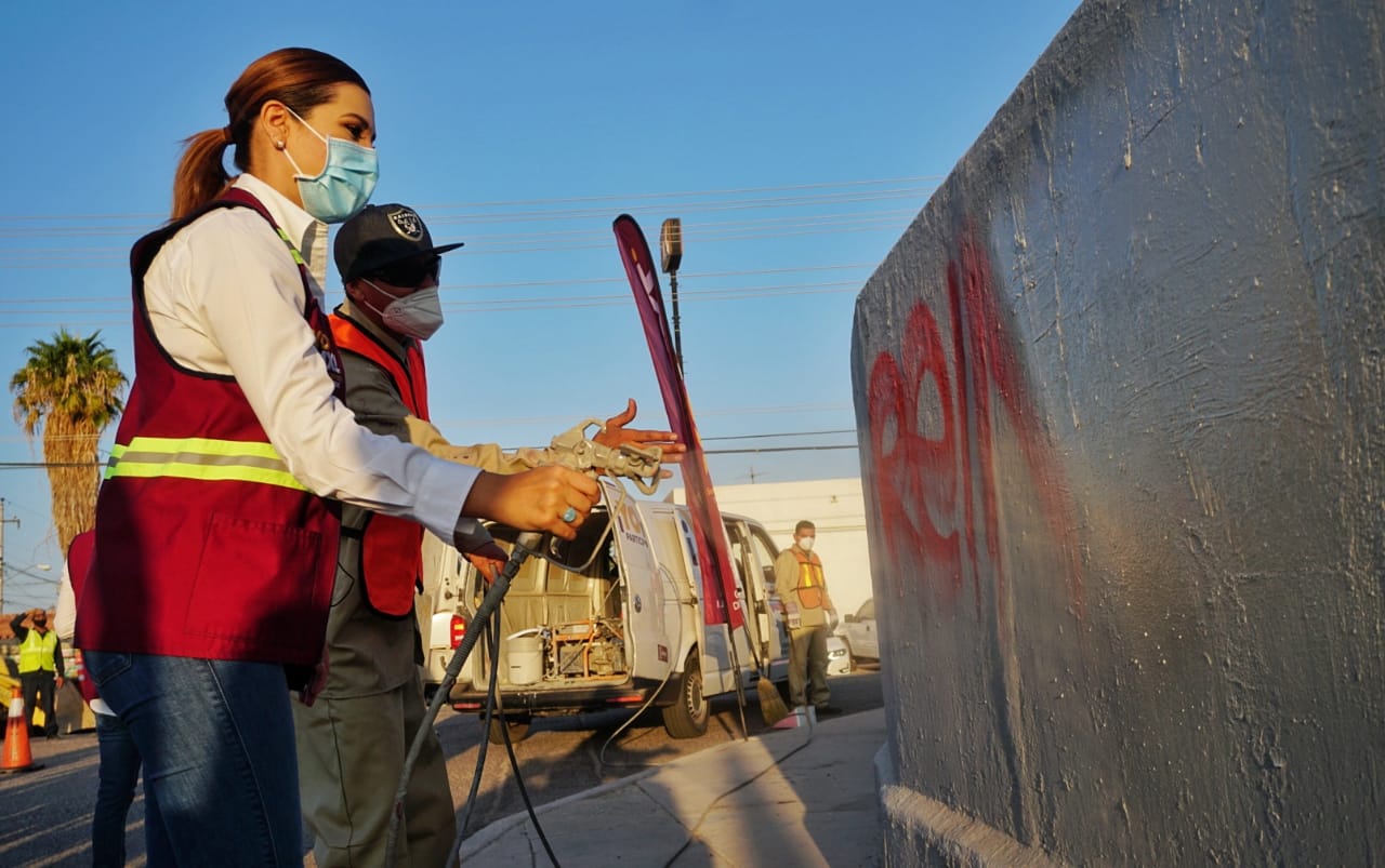 CON JORNADA DE LIMPIEZA EN EL DREN MEXICALI ARRANCA SEMANA “YO LIMPIO MEXICALI”