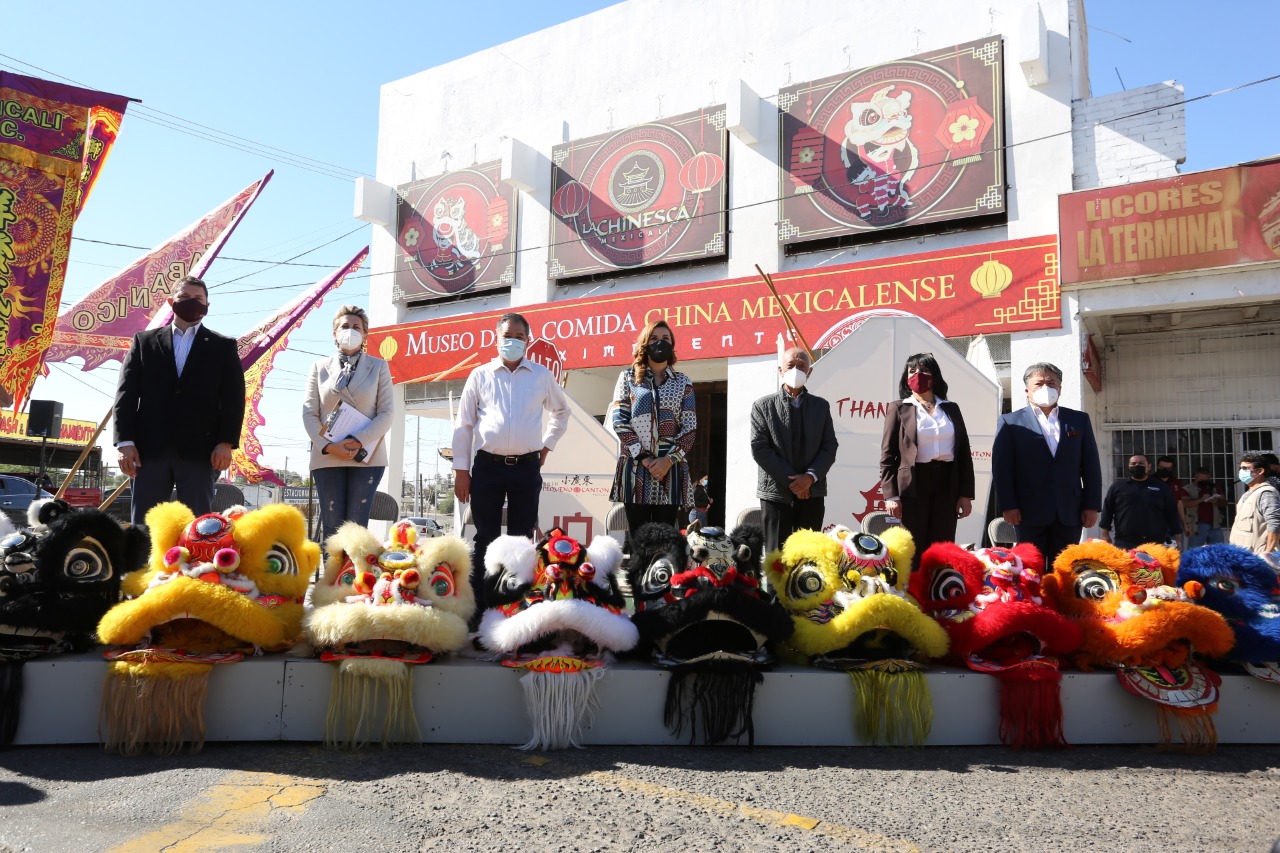 CELEBRAN PRIMER ANIVERSARIO DEL DÍA DE CHINA EN MEXICALI CON EL INICIO DE LOS TRABAJOS DEL MUSEO DE LA COMIDA CHINA