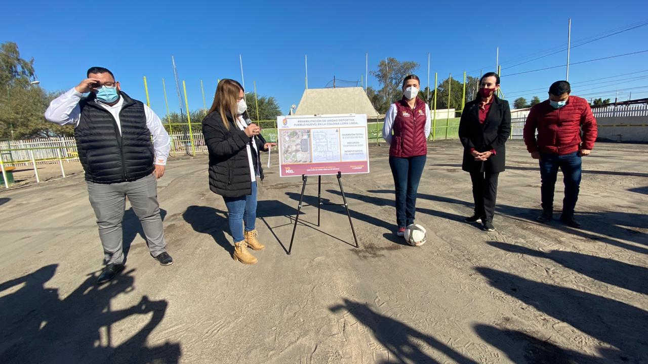 ESTRENARÁN CANCHA DE FÚTBOL DEPORTISTAS DE PUEBLO NUEVO