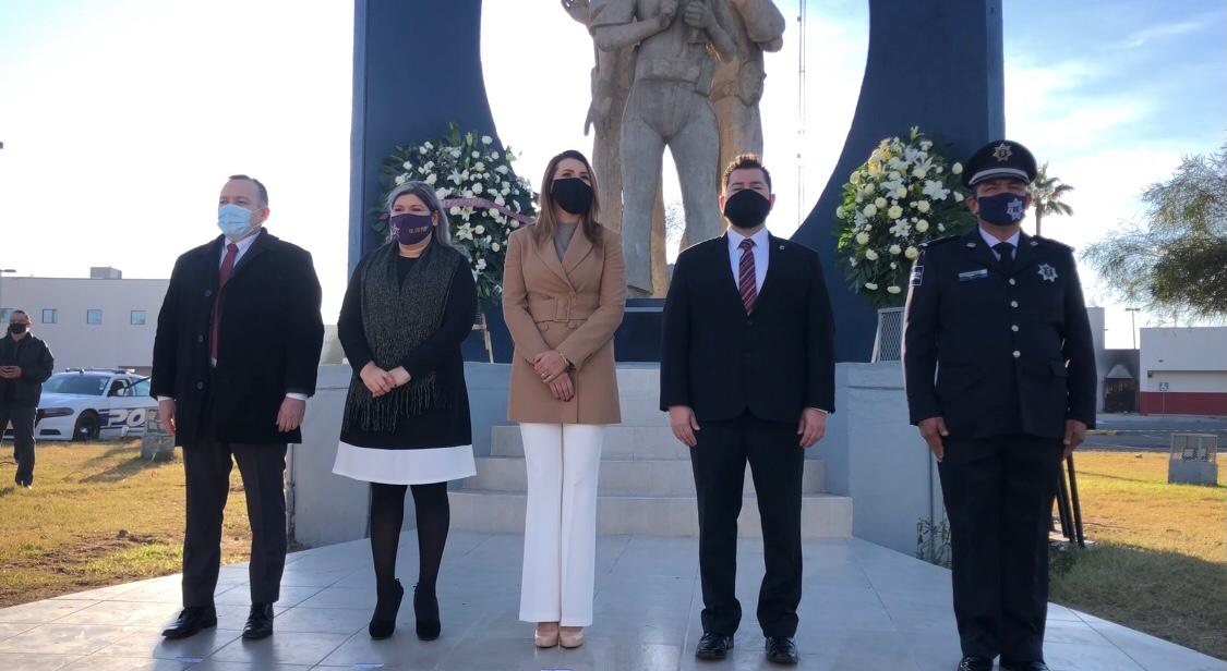 RECONOCE MARINA DEL PILAR EL TRABAJO Y ESFUERZO DE LOS POLICIAS DE MEXICALI