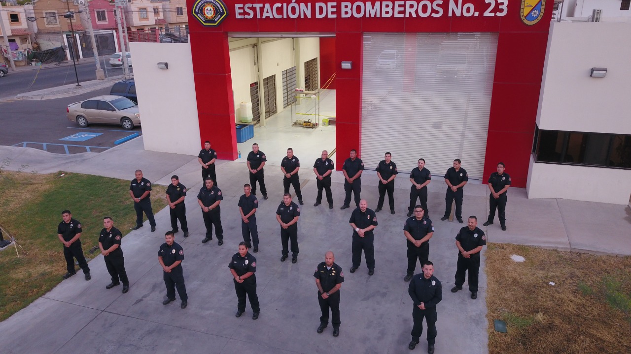 AGRADECE ALCALDESA VACUNACIÓN DE BOMBEROS QUE PARTICIPAN EN LUCHA CONTRA EL COVID