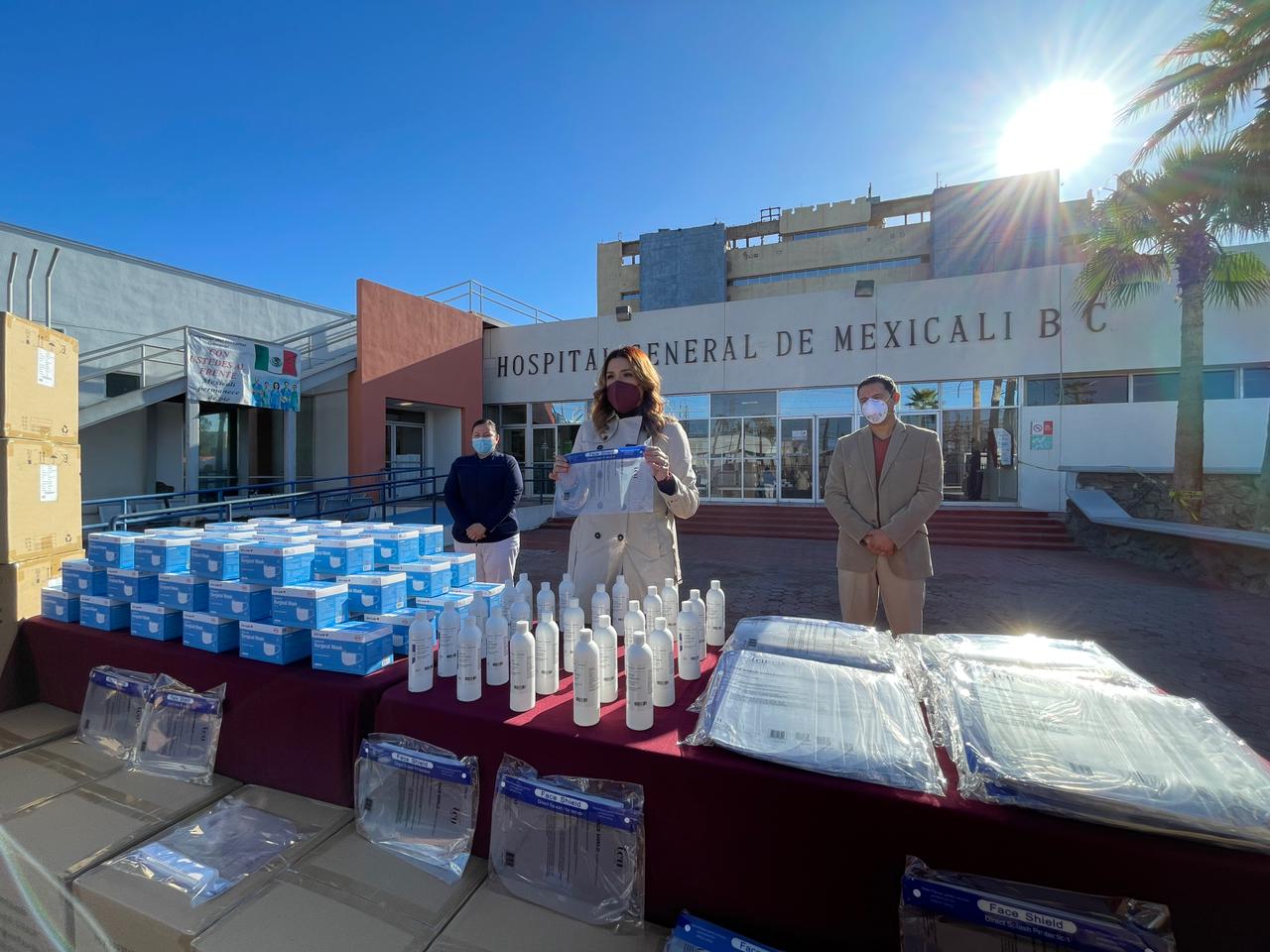 ALCALDESA APOYA AL PERSONAL MÉDICO DURANTE LA PANDEMIA