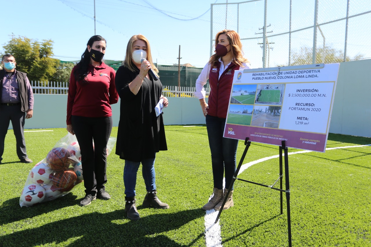 APUESTA MARINA POR MÁS ESPACIOS DEPORTIVOS PARA JÓVENES