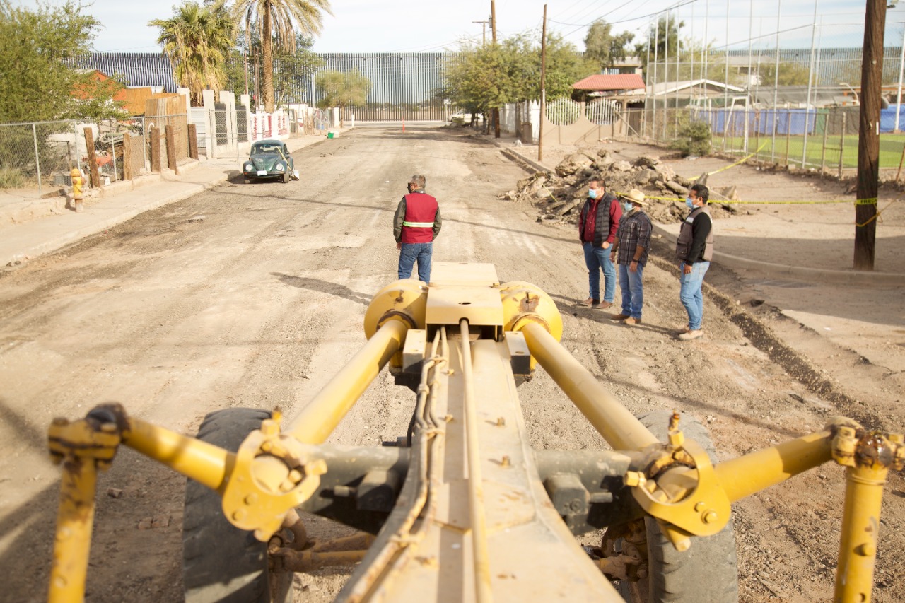 ALCALDESA DE MEXICALI ANUNCIA LA RECONSTRUCCIÓN DE CALLE SAN SEBASTIÁN VIZCAÍNO