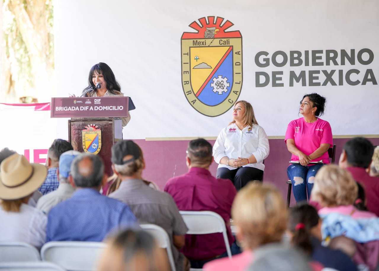 DIF MUNICIPAL EXTIENDE SU COBERTURA DE SERVICIOS AL VALLE DE MEXICALI