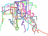 Rutas de transporte público concesionadas