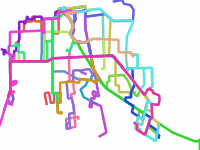 Rutas de transporte (2024)